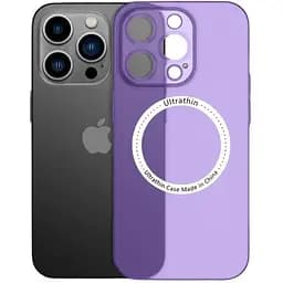 Ультратонкий чохол CasePro Ultra Thin MagSafe із захистом камери Purple для iPhone 14 Plus
