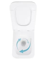 Унітаз підвісний Qtap Gemini Ultra Quiet, з сидінням Slim Duroplast/ Soft-close/ Quick Release QT2533076EUQW - мініатюра 5