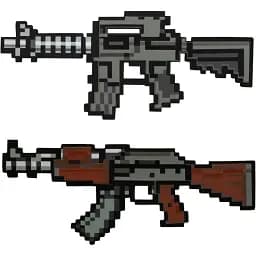 Піксельна м'яка зброя Devilon автомат та штурмова гвинтівка (518219)