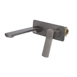 Змішувач для умивальника Qtap Slavonice прихованого монтажу QTSLA273GMB45920 Gunmetal Black PVD Шліфований чорний хром - мініатюра 3