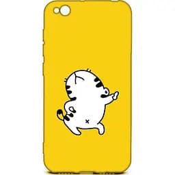 Чохол-накладка Toto Cartoon Soft Silicone TPU Case Xiaomi Redmi Go Cat Yellow
