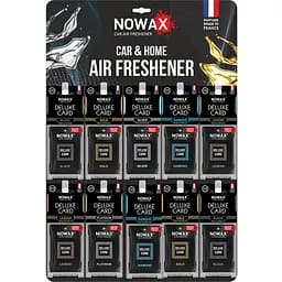 Планшет Nowax Delux Card MIX №1 ароматизаторов целлюлозных (NX07736)