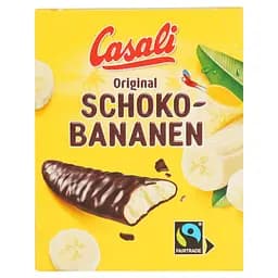 Цукерки Casali Chocolate Bananas суфле у шоколаді 150 г