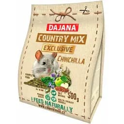 Корм Dajana Country mix Exclusive для шиншил 500 г (DP410J)