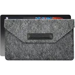 Чохол StatusCASE з повсті для планшету Lenovo Tab 3 Plus TB-8703X Світло-сірий