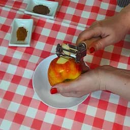 Овочечистка економка + шатківниця для овочів та корейської моркви сталева двостороння 17 см, Master Class Бежевий 84900 - мініатюра 3