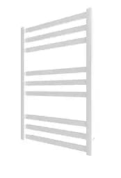 Водяна рушникосушка Mario Inox Чикаго 770x530/500 білий глянець 1.137.047699.WG, Білий, нижнее