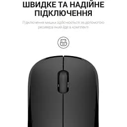 Мишка OfficePro M183 Wireless Black (M183) - мініатюра 6