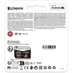 Карта пам'яті Kingston 128GB SDXC сlass 10 UHS-I U3 V30 Canvas Go Plus G4 (SDG4/128GB) - мініатюра 4