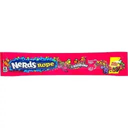Желейная конфета Nerds Rope Rainbow с драже 26 г