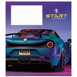 Зошит учнівський "Start the game" Школярик 012-3231K 12 аркушів (482000647043203231)(SC)