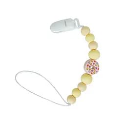 Силиконовая цепочка для пустышки "Пончик" Mega Zayka MGZ-0523-4 длина 24 см