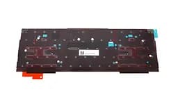 Клавіатура для ноутбука APPLE (MacBook Pro Retina: A1706, A1707 (2016-2017)) rus, black, BIG Enter, підсвічування клавіш (ОРИГІНАЛ)