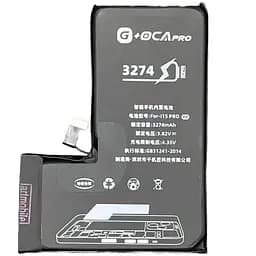 Акумулятор iPhone 15 Pro 3274mAh,оригінал G+OCA PRo