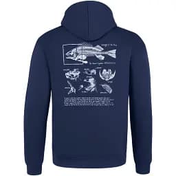 Реглан Favorite Skeleton XXL Dark blue - мініатюра 5