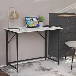 Стіл розкладний Моріс Ferrum-decor 750x1000x600 Чорний метал ДСП Біле 16 мм (FRD-104669) - мініатюра 9
