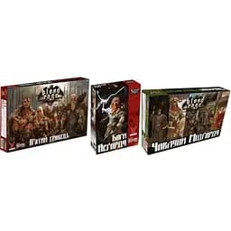 Настольная игра Geekach Games Набор дополнений к игре Кровь и Ярость: Пятый игрок + Боги Асгарда + Колдуны Мидгарда (укр.) (GKCH152BR+2)