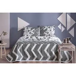 Комплект постільної білизни TAC з покривалом-піке Rain Євро Різнобарвний 000229952