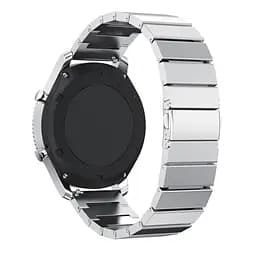 Ремінець для Samsung Gear S3 - срібний ширина кріплення 22мм нержавіюча сталь Watchbands Stainless Steel (WB005METALSILVER46) - мініатюра 4