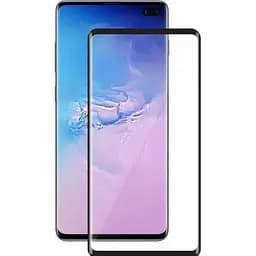 Захисне скло для смартфона Tempered Glass Samsung Galaxy S10 Plus 3D Edge Glue Black