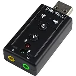 Універсальна звукова карта Primo USB Virtual Audio 7.1 3D Sound Card