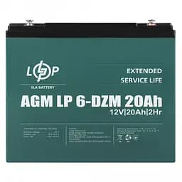Акумулятор LogicPower LP 6-DZM-20 Ah AGM - мініатюра 4
