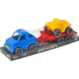 Игровой набор Tigres Kid cars Sport: пикап с прицепом + квадроцикл на планшетке (39825)