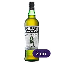Віскі WIlliam Lawson's від 3 років витримки 40% 1 л х 2 шт. 
