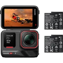 Екшн-камера Insta360 Ace Pro 2 Battery Bundle (CINSBBGA_ACEPRO208) [129000] - мініатюра 2