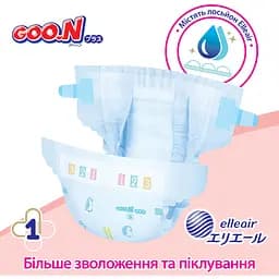 Набір підгузки на липучках GOO.N Plus М (6-11 кг) 112 шт. - мініатюра 4