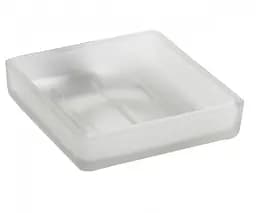 Мыльница Bemeta Plaza стеклянная (запасная часть) 131567239, Белый