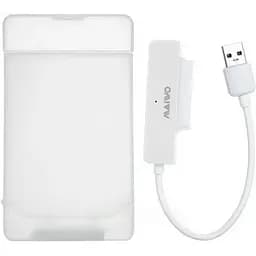 Кишеня зовнішня Maiwo K104-U3S 2.5" USB 3.0 white