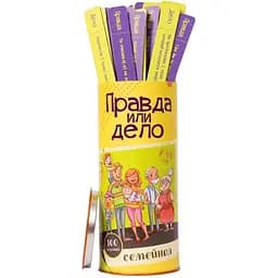 Настольная игра Правда или Дело: семейный 0018FGS