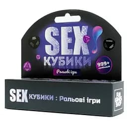 Настольная игра Fun Games Shop SEXКубики: Ролевые игры (укр.) (FGS52)
