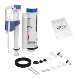 Унітаз підлоговий Qtap Robin New Ultra Quiet з сидінням Slim Duroplast/ Soft-close/ Quick Release QT13226083AW - мініатюра 8