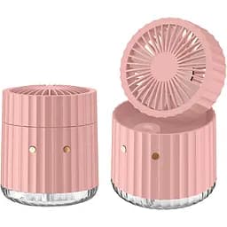 Портативний вентилятор Epik Rapid Cooling 3in1 Pink [137272] - мініатюра 2
