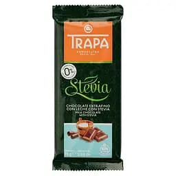 Уцінка. Шоколад молочний Trapa Stevia 75 г