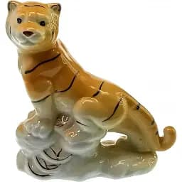 Тигр порцеляновий 11.5х10х5 см