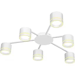 Світильник Videx під лампу 6xGX53 накладний білий (VL-SPF21B-WP)