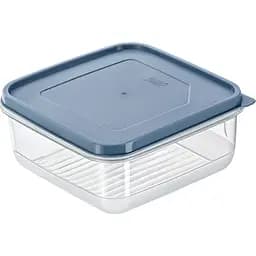 Контейнер для зберігання продуктів Freshlife квадратний з кришкою 1 л (D-378)