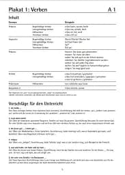 Die Grammatik-Plakate A1–B1. Übungsheft und 10 Plakate 10 Plakate - мініатюра 4