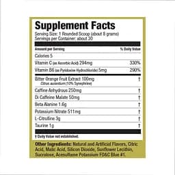 Предтренировочный комплекс Ultimate Nutrition Pre Gold Trial Size Cherry Limeade 8 г - мініатюра 2