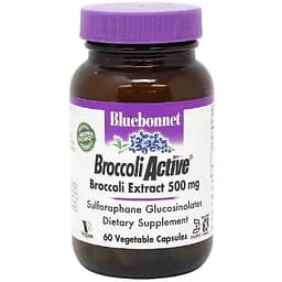 Екстракт брокколі Bluebonnet Nutrition Broccoli Active 500 мг 60 вегетаріанських капсул