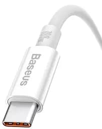 Кабель Baseus Superior Series Fast Charging Cable USB to Type-C 100W 2m P10320102214-03 White - мініатюра 3