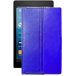 Чохол StatusCASE з екошкіри для планшету Amazon Fire HD 8 2017 Синій