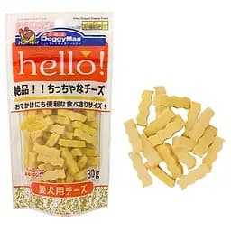 DoggyMan Wave Shaped Cheese Snack Flavor доггимен сырные палочки волна лакомство для собак 0.08кг