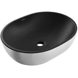 Умывальник Mexen Viki silver black matt накладной MEX-21054874, Хром