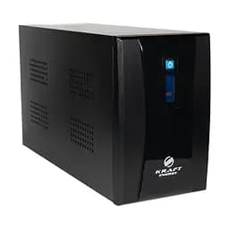 Джерело безперебійного живлення KRF-2000VA/1200W(LCD) UPS Kraft (42-00004) - мініатюра 3