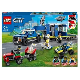 Конструктор LEGO City Полицейский мобильный командный трейлер, 436 деталей (60315)