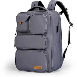 Рюкзак Mark Ryden для ноутбука 17.3 дюйма MR9004 водостійкий з ортопедичною спинкою Сірий
